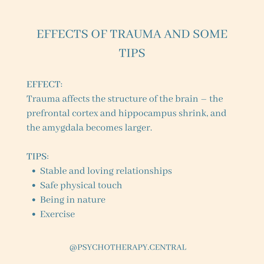 The Effects of Trauma