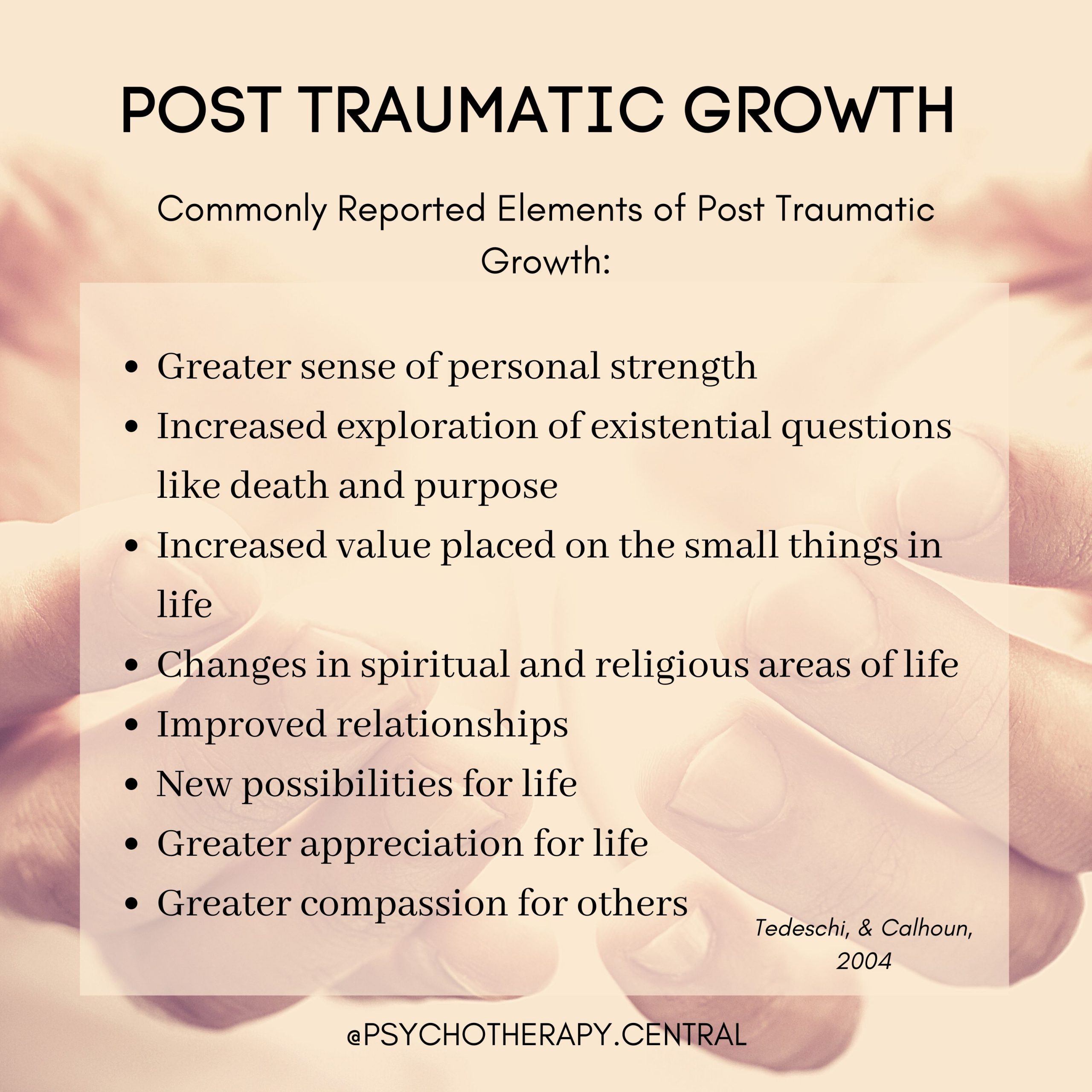 Post Traumatic GROWTH (PTG)