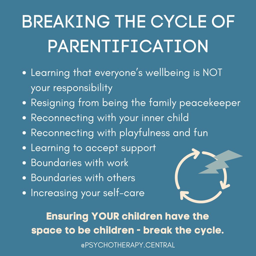 breaking the cycle of parentification
