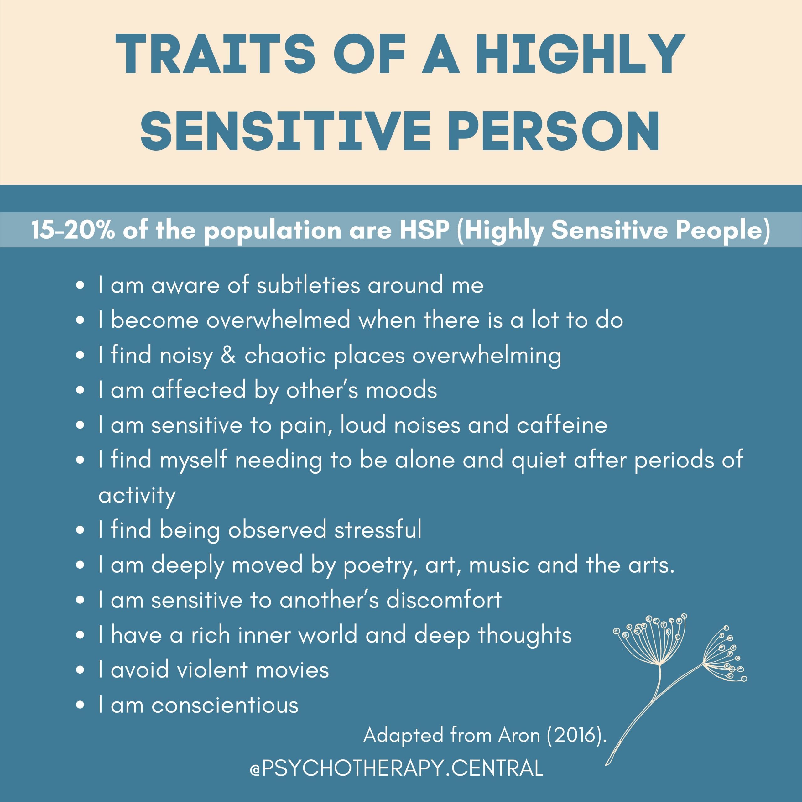 Traits Of A Highly Sensitive Person