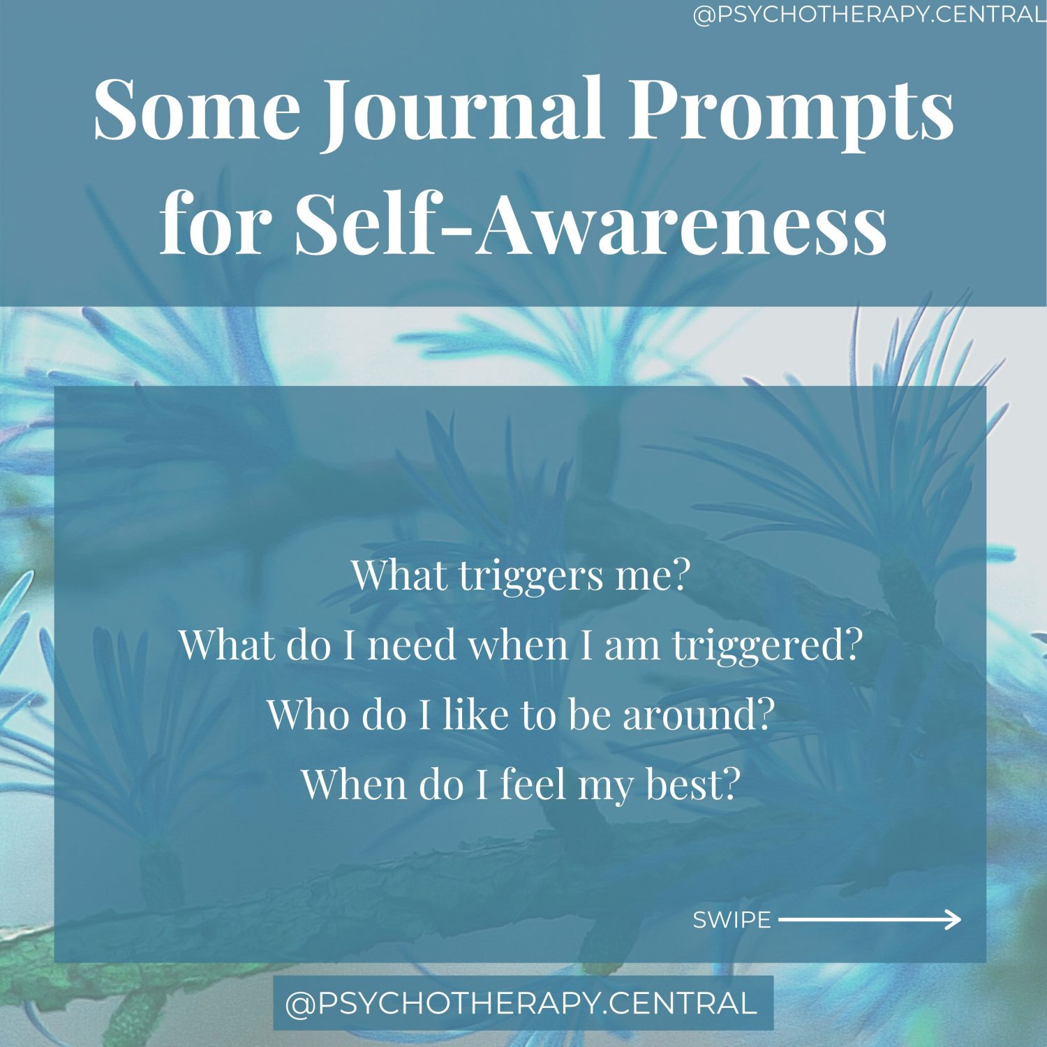 journalling prompts for self awareness