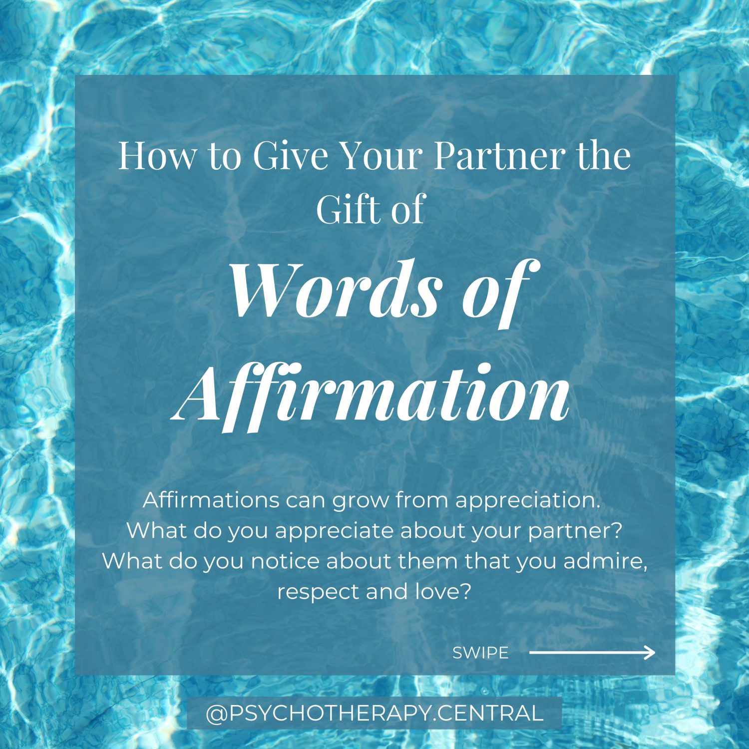 How to Give Your Partner the Gift of Words of Affirmation