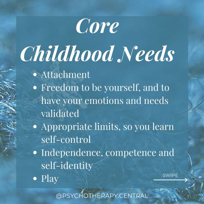 What are Core Childhood Needs
