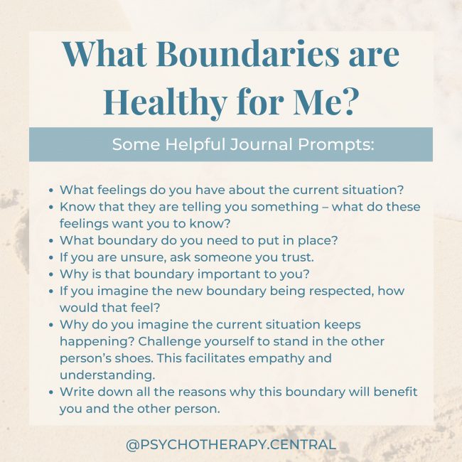 What Boundaries are Healthy for Me?