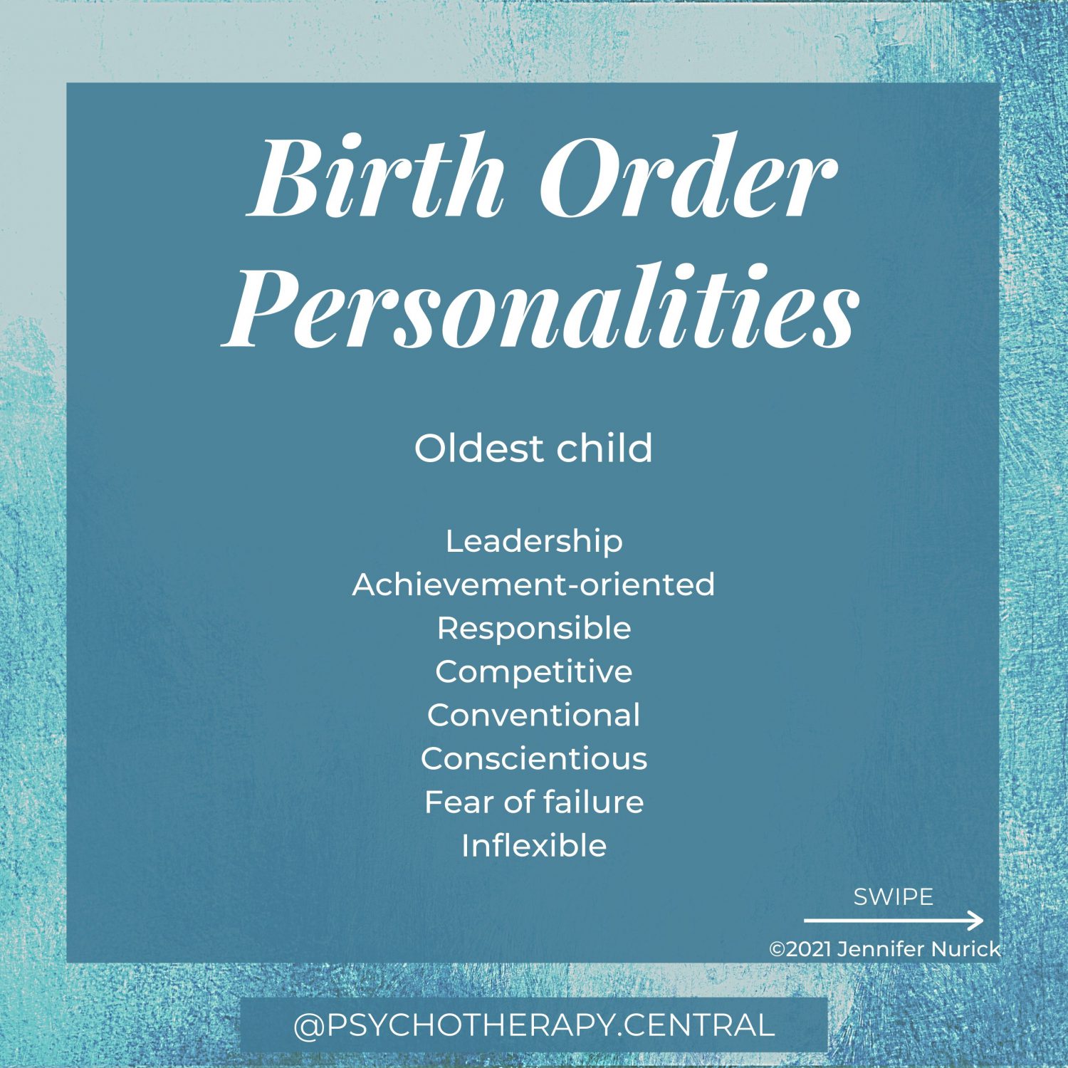 birth order personalities