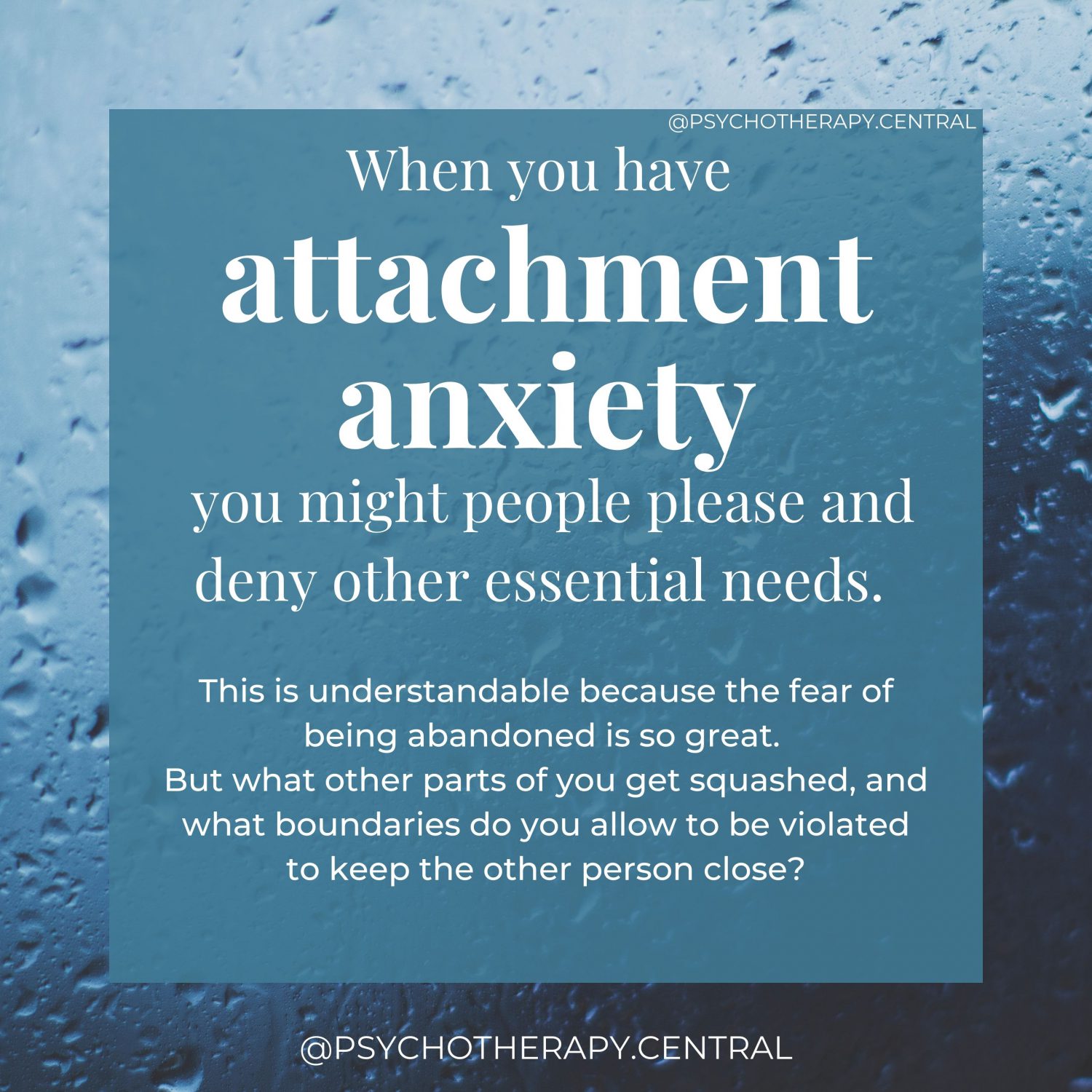 Anxious Attachment and the Danger of People Pleasing