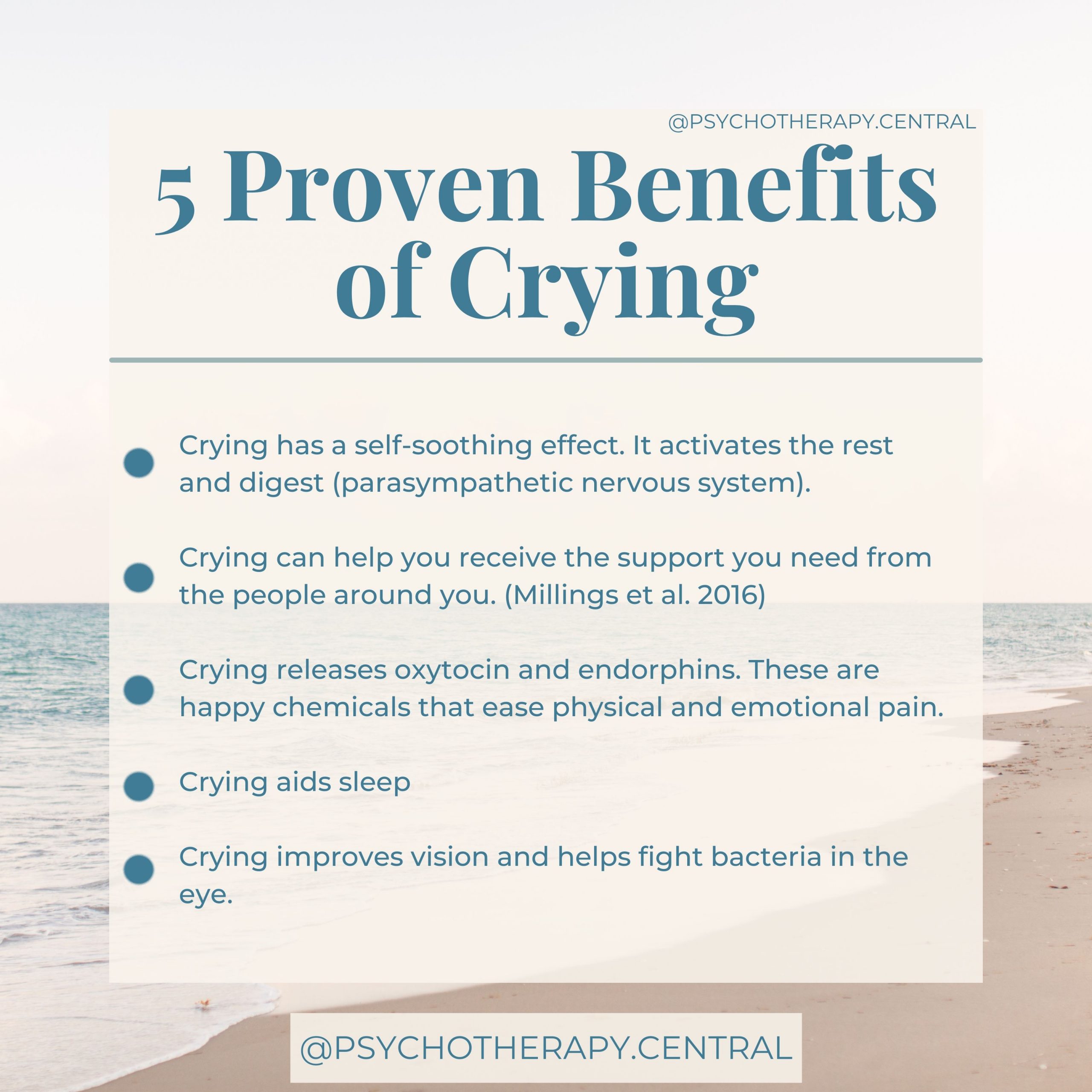 5 Proven BENEFITS Of Crying